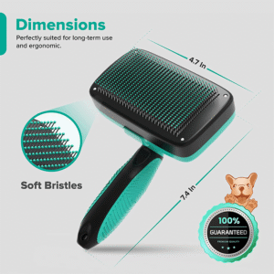 Self-Cleaning Slicker Brush