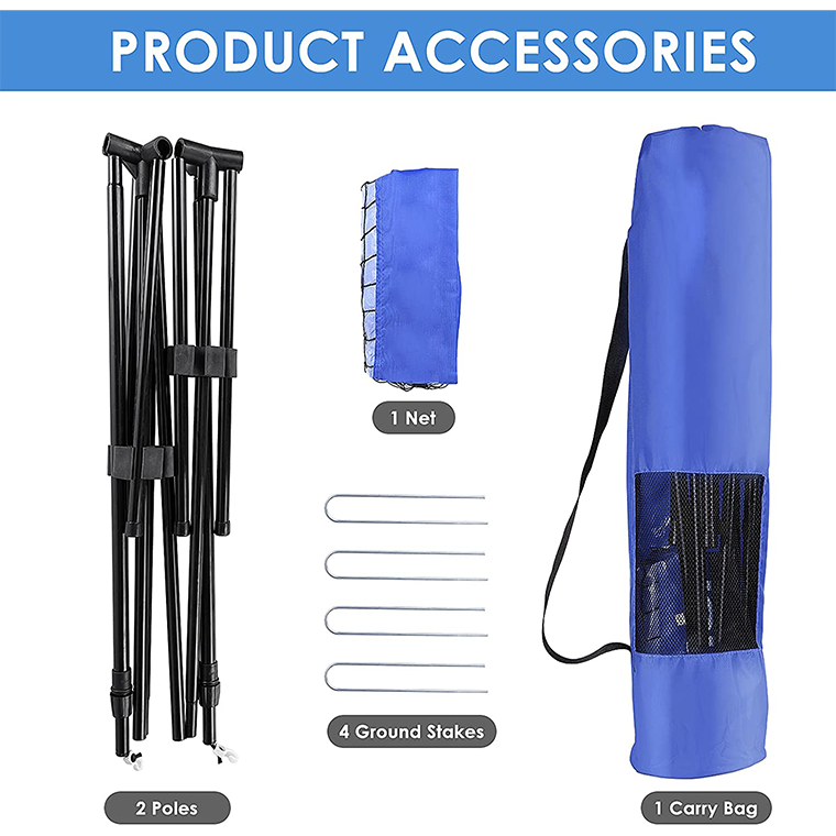 Sports Net with Poles - Image 3